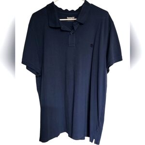 Timberland Men's Navy Polo Shirt XXL